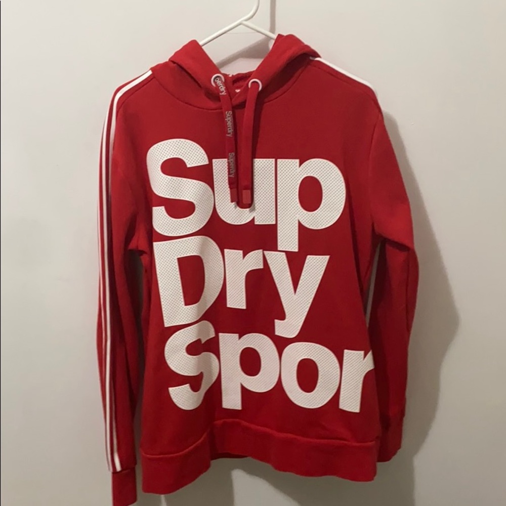Superdry combat sport hoodie-L,excellent condition